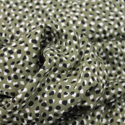 Viskose Twill „Funky Dots
